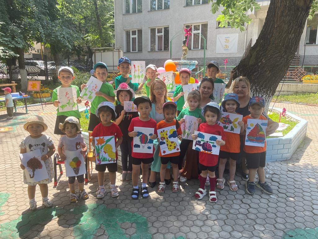 Балалар жылына орай өткізілген іс-шара "Өнерлі бала сүйкімді "