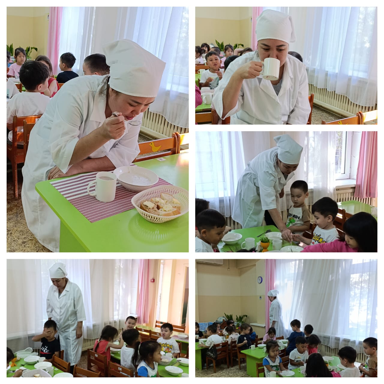 Ересек "Айгөлек" тобы     Түскі ас